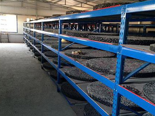 為中建五局長沙某倉庫量身定制貨架