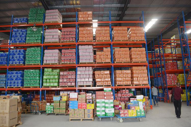 靖嘉倉儲訂做托盤式貨架 倉庫橫梁貨架 橫梁式托盤貨架