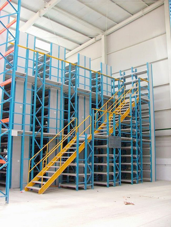 倉(cāng)庫(kù)閣樓平臺(tái)貨架 ?可拆卸?重型閣樓式貨架定制 ?靖嘉貼心服務(wù)歡迎撥打電話咨詢(xún)?